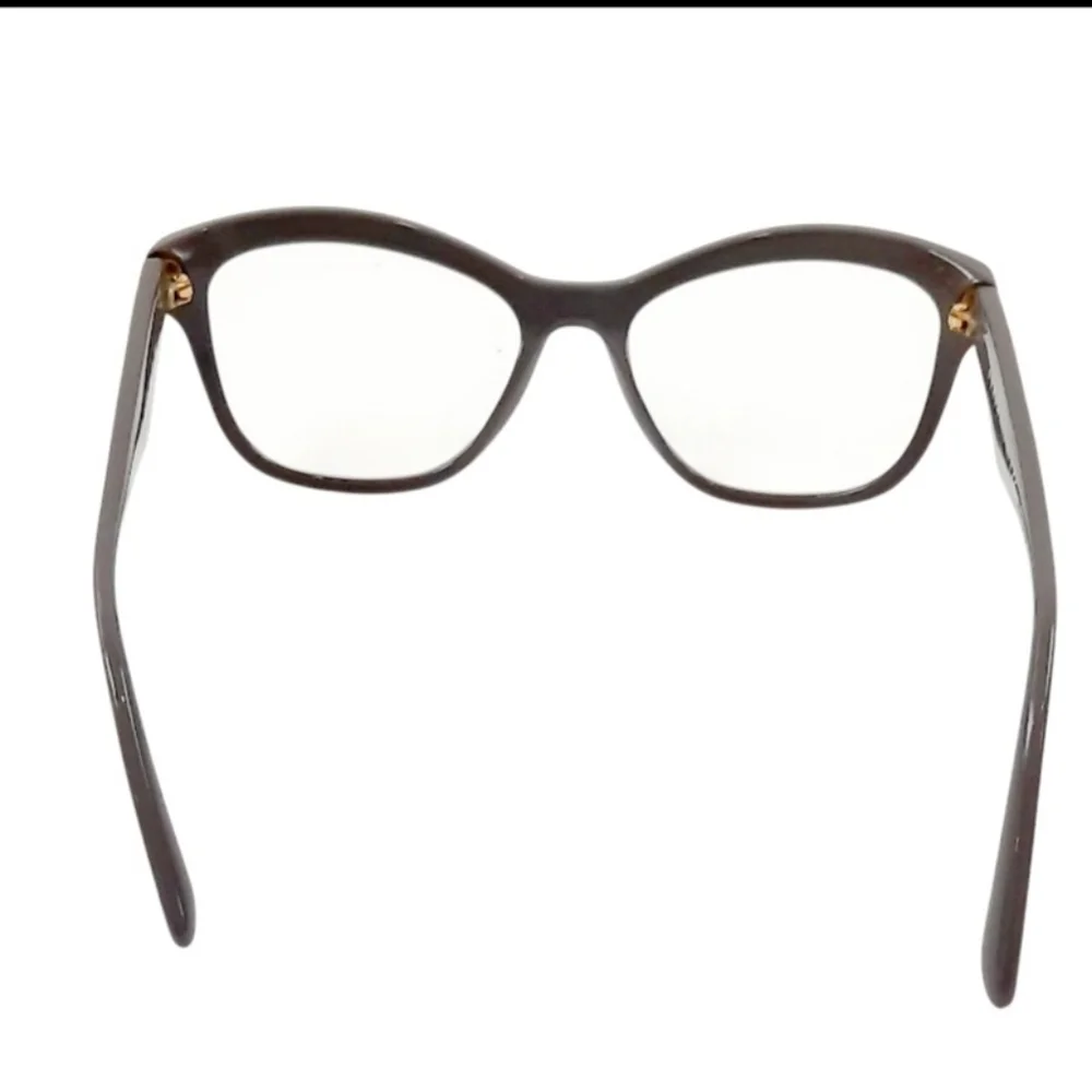 PRADA VPR29R Eyeglasses Frames Brown, 54-17-140- Made In Italy